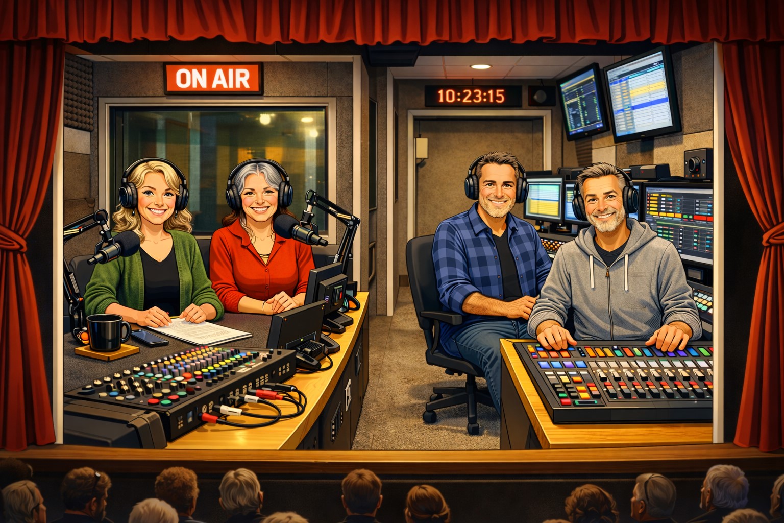 radio lokaal - illustratie Radio Lokaal
